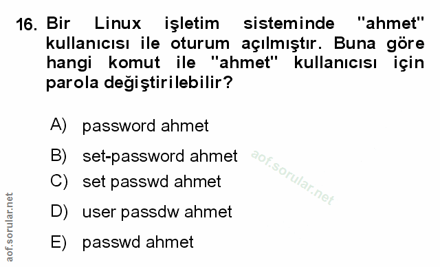 Soru 16