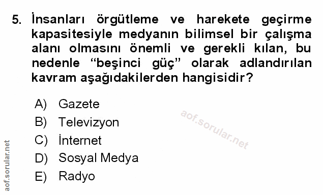 Soru 5