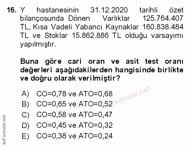 Soru 16