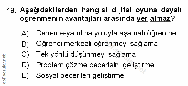 Soru 19