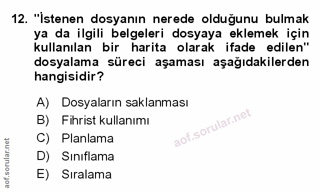 Soru 12
