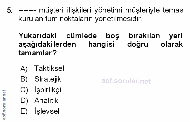 Soru 5