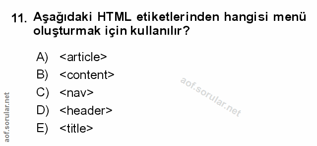 Soru 11