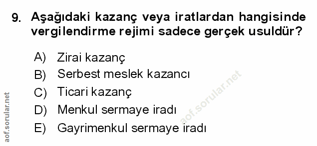 Soru 9