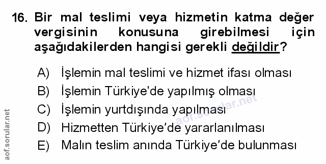 Soru 16