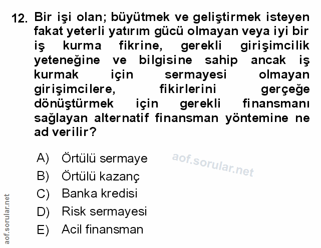 Soru 12