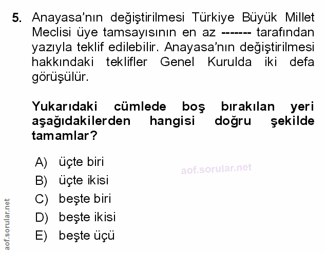 Soru 5