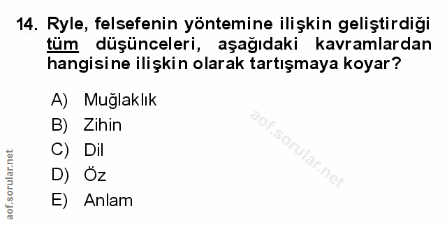 Soru 14