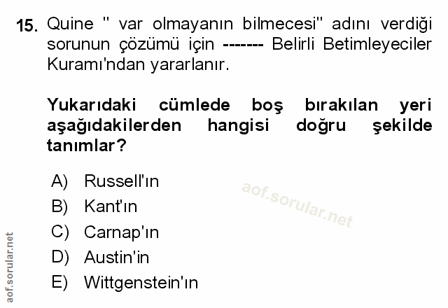 Soru 15