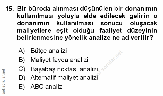 Soru 15