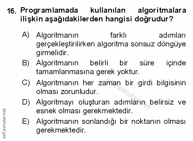 Soru 16