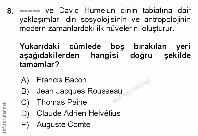 Soru 8