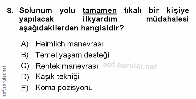 Soru 8