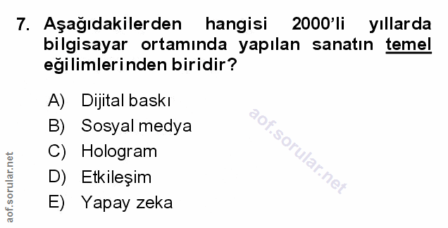 Soru 7