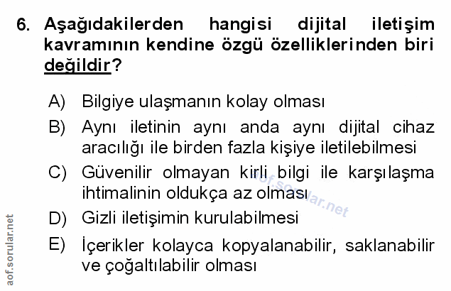 Soru 6