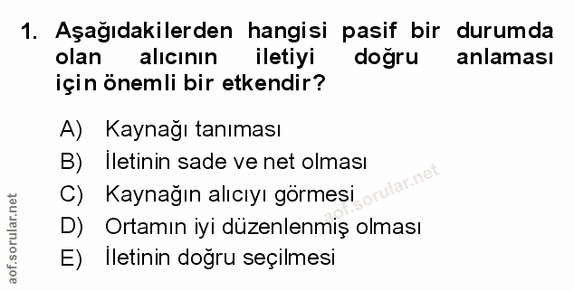 Soru 1