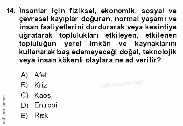 Soru 14