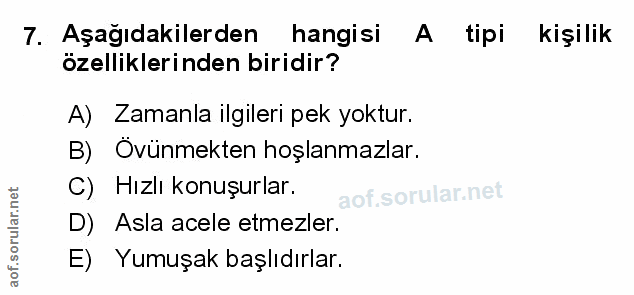 Soru 7