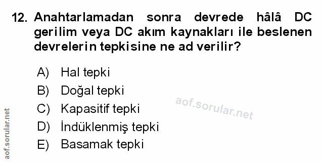 Soru 12
