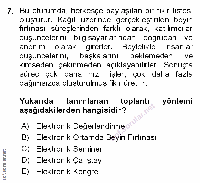 Soru 7