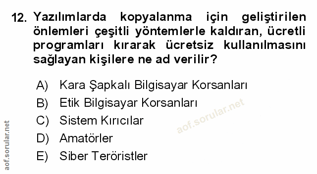 Soru 12