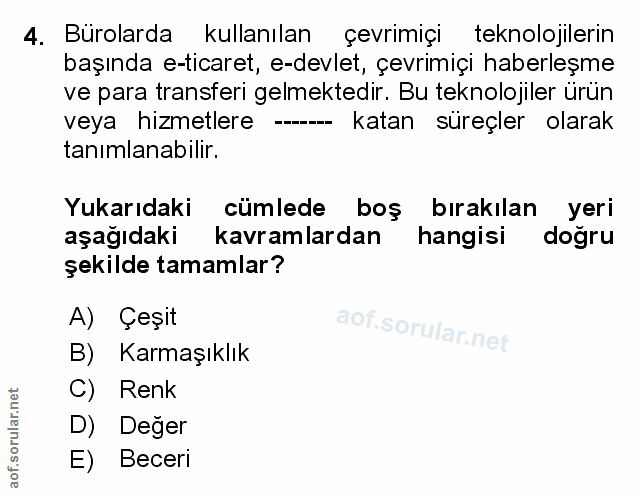 Soru 4