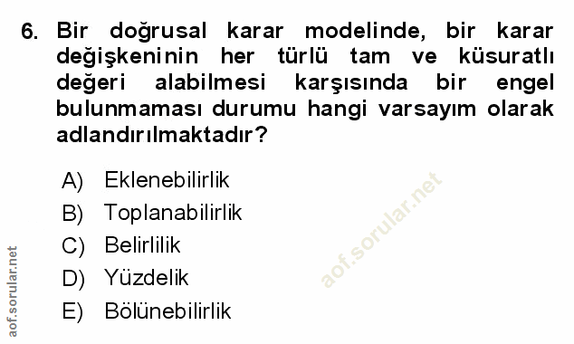 Soru 6