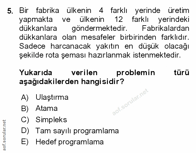 Soru 5
