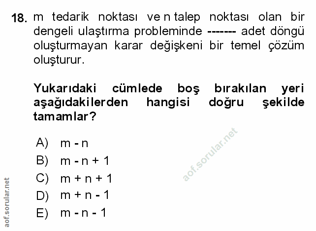 Soru 18