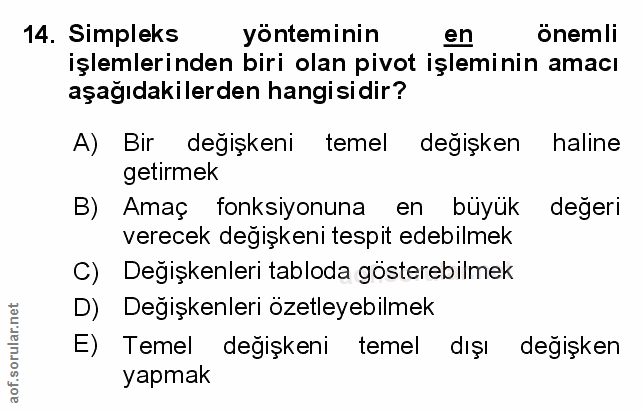 Soru 14