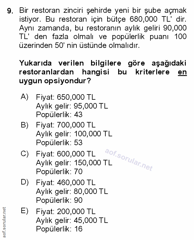 Soru 9