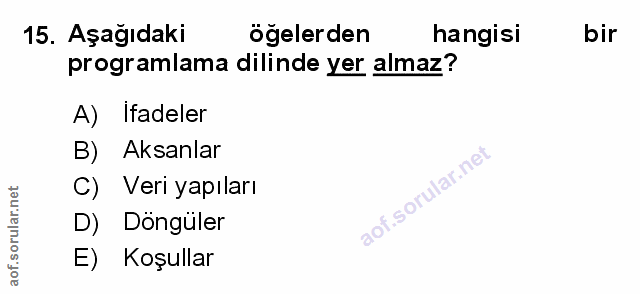Soru 15