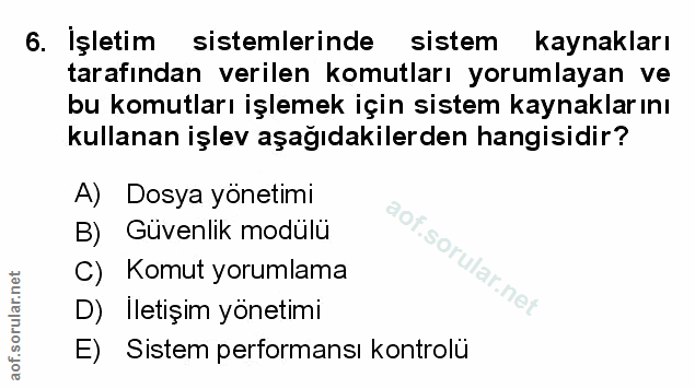 Soru 6