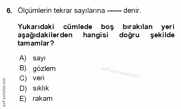Soru 6