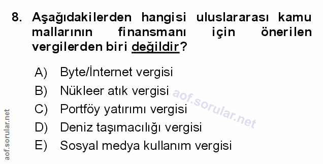 Soru 8