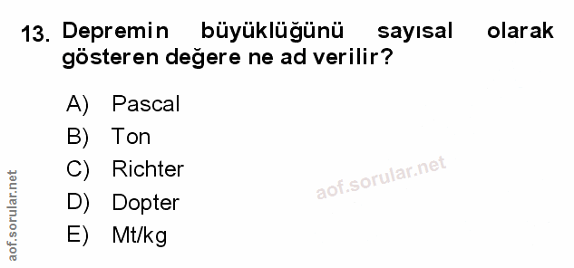 Soru 13
