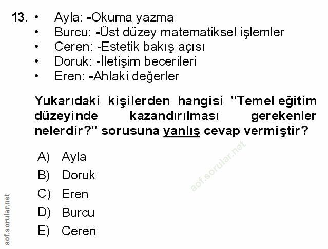 Soru 13