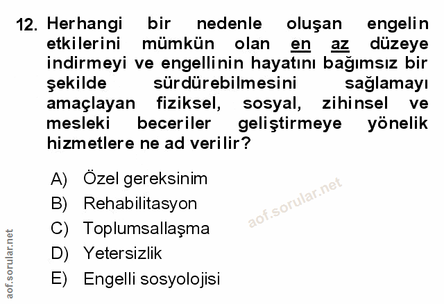 Soru 12