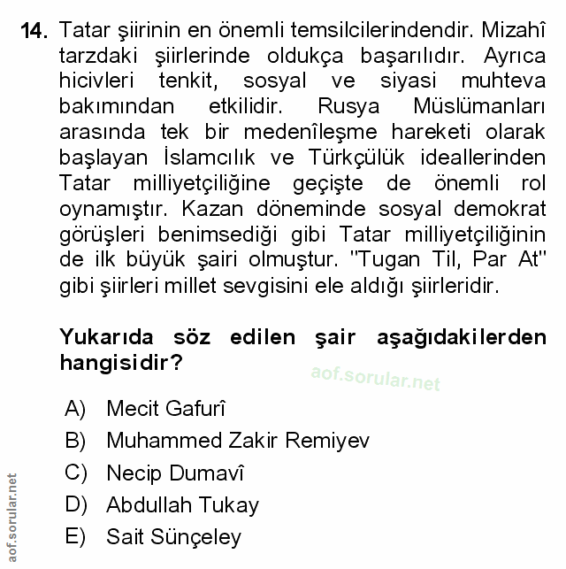 Soru 14
