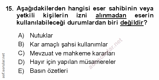 Soru 15