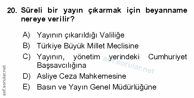 Soru 20