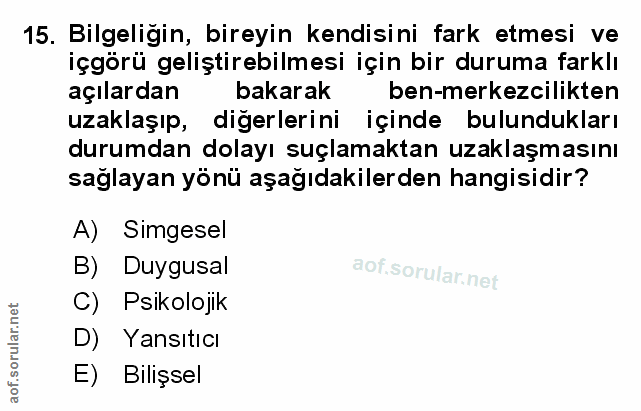 Soru 15