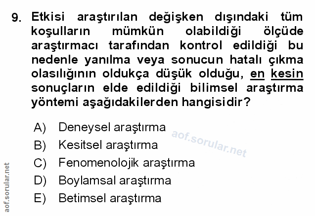 Soru 9