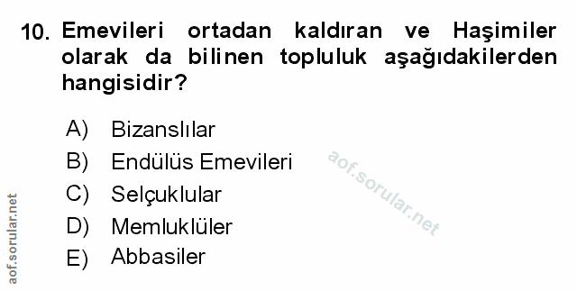 Soru 10