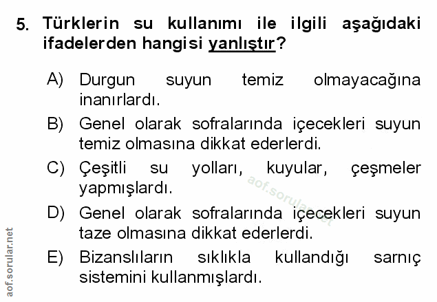 Soru 5
