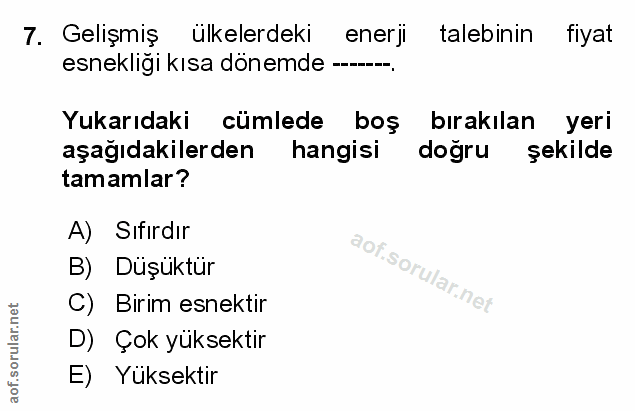 Soru 7