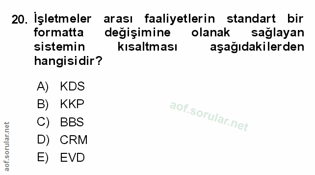Soru 20
