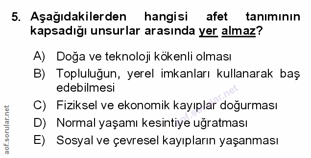 Soru 5