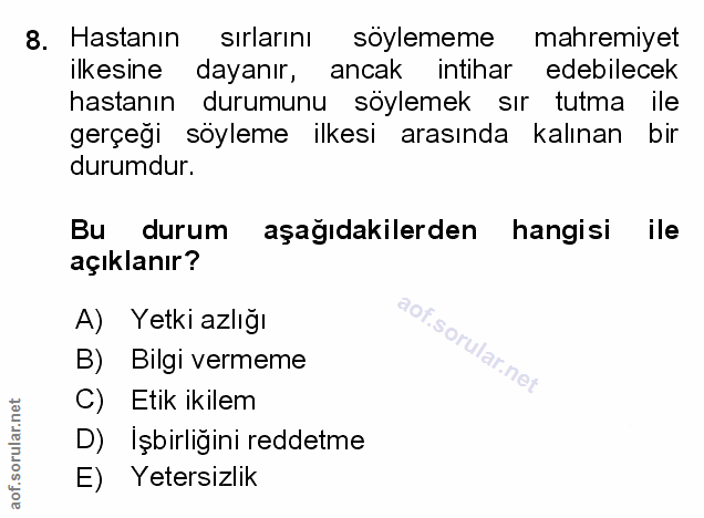 Soru 8