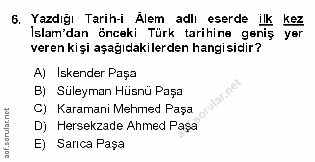 Soru 6